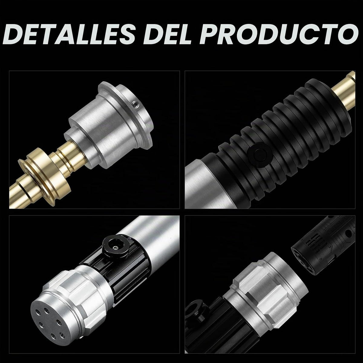 SaberLabs Lightsaber con Bluetooth App, Smooth Swing, Sound Fonts, Motion Control Light Saber para Adults, Cosplay