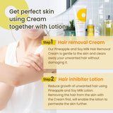 SUZUKI HERB LABORATORY Crema depilatoria, loción minimizadora de ca...