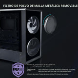 Lian Li LANCOOL 217 INF Mid-Tower ATX Funda para PC, color negro (L...