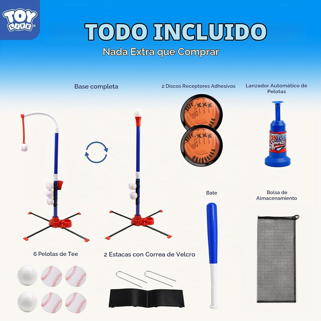 TOY Life Juego de bolas 4 en 1 para niños pequeños de 3 a 5 años con