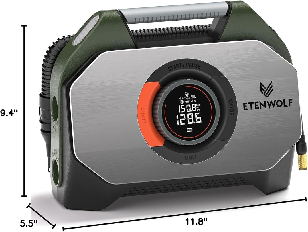 ETENWOLF VORTEX S7 Inflador de Neumáticos para Vehículo Pesado, Com...