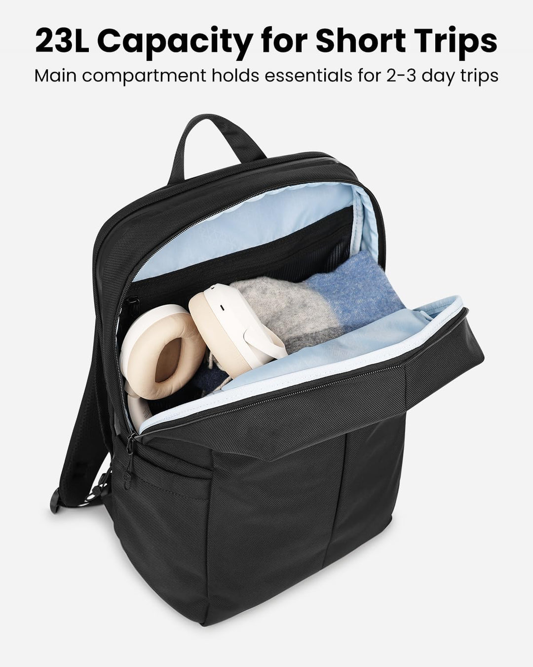 KURANEST NEXUS Work Pack - Mochila para laptop de 23 litros para ho...