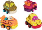 B. toys Wheeee-Ls! - Coches de tracción con 4 sonidos, interactivos