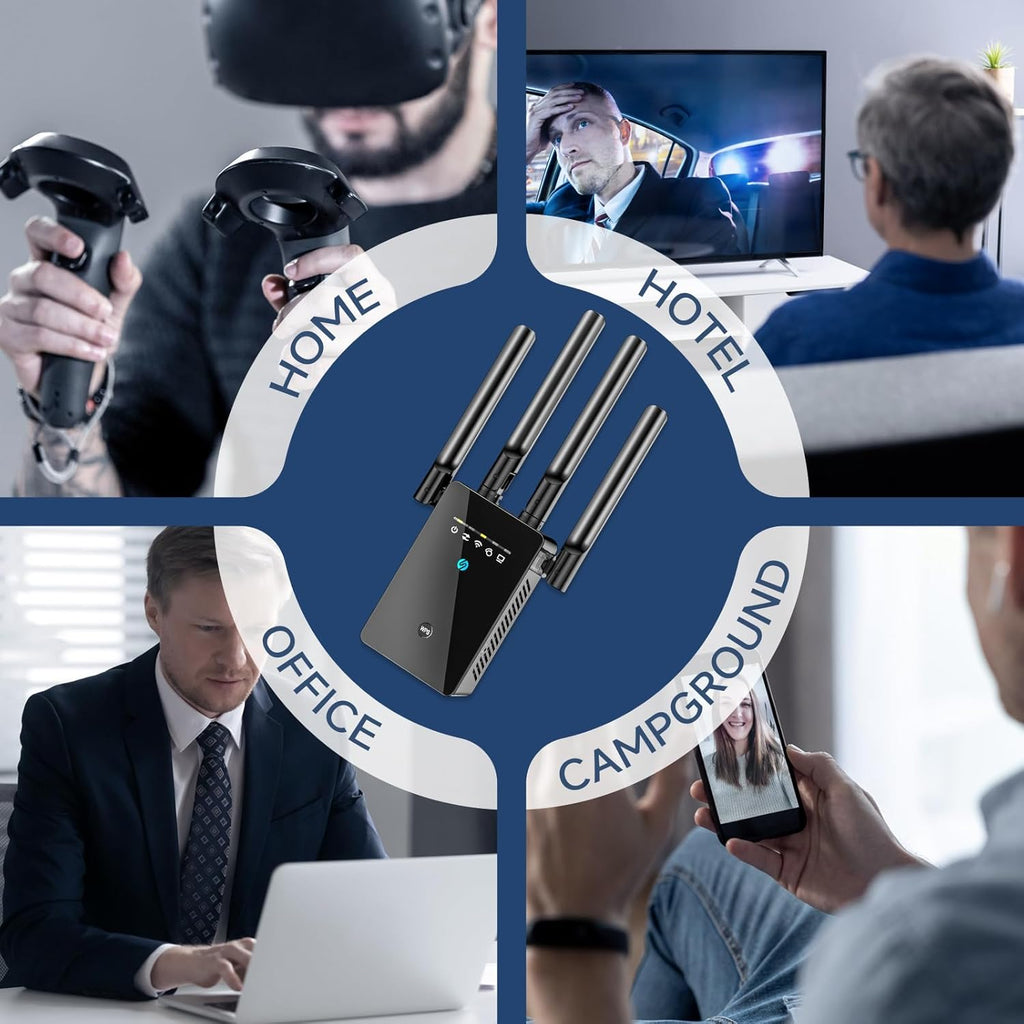 Amplificador de señal WiFi 2026 para el hogar extensor de