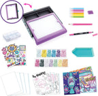 Canal Toys Style 4 Ever Estudio de Arte de Diamante. Estuche LED 3 en 1 con Tablero Iluminado. Crea Dibujos, Pósters de Diamantes y Adhesivos de Diamantes. Edad 6+