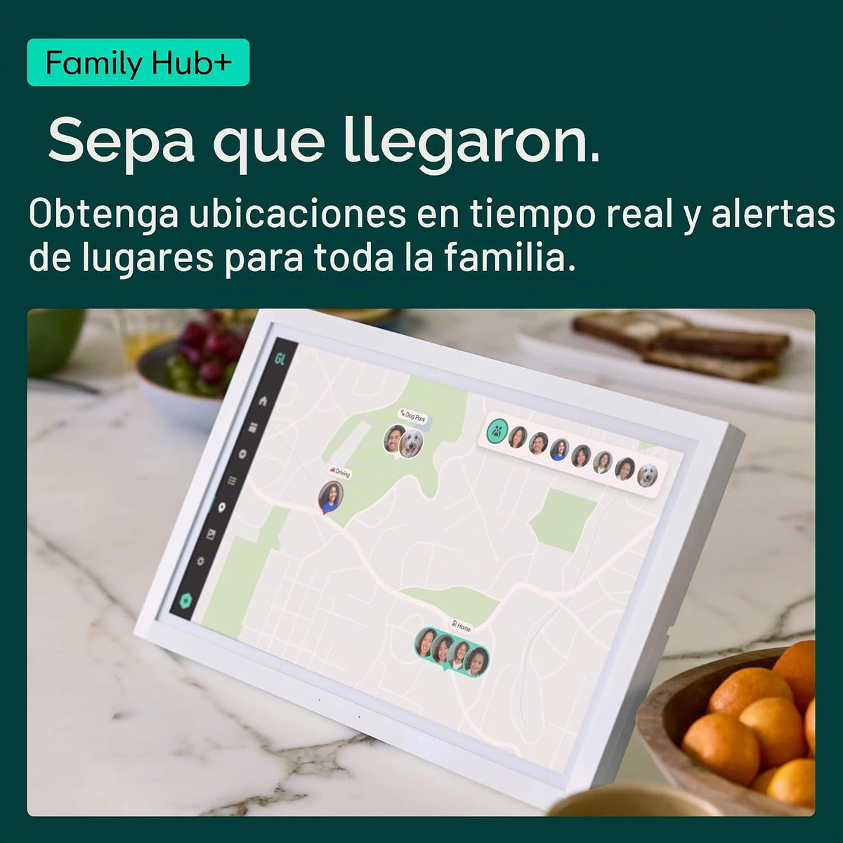 Greenlight Family Hub - Calendario digital de 15,6 pulgadas con pantalla