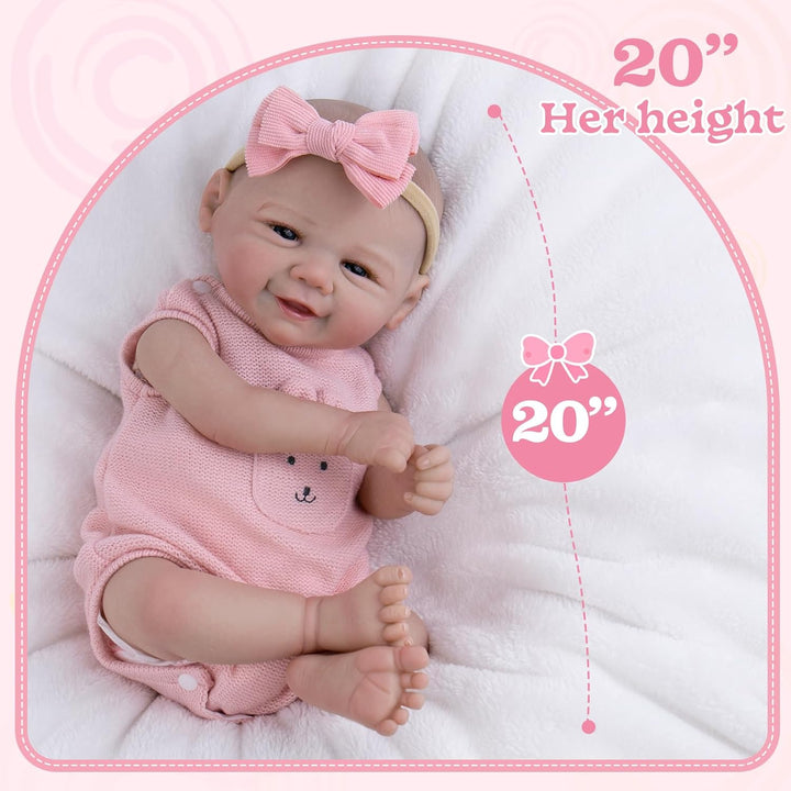 Aori Muñecas Realistas de Bebé Reborn - Muñeca de Bebé Recién Nacid...