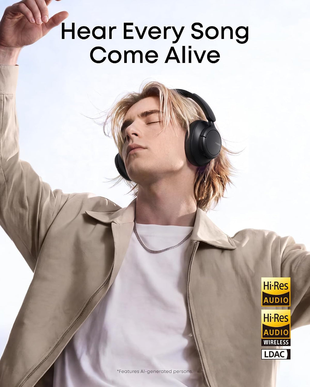 Soundcore by Anker Q31i, auriculares adaptativos con cancelación de ruido