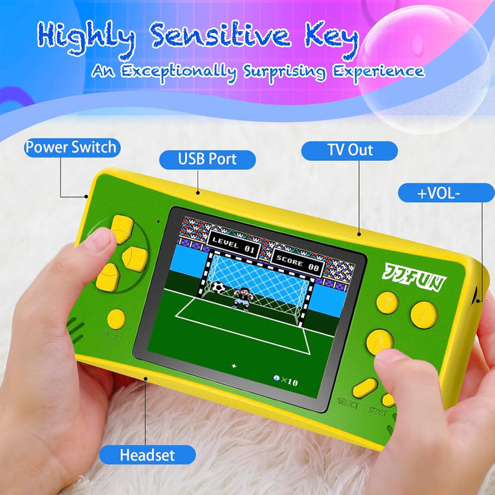 X-JOYKIDS Juegos de mano retro para niños, reproductor portátil de...