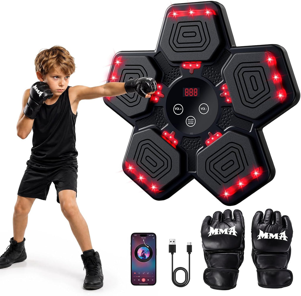 Smart Music Bluetooth Boxing Machine Toy para Kids y Adults