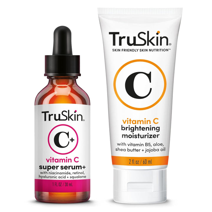 TruSkin Super C Duo - Suero de vitamina C Plus, 1 onza líquida y cr...