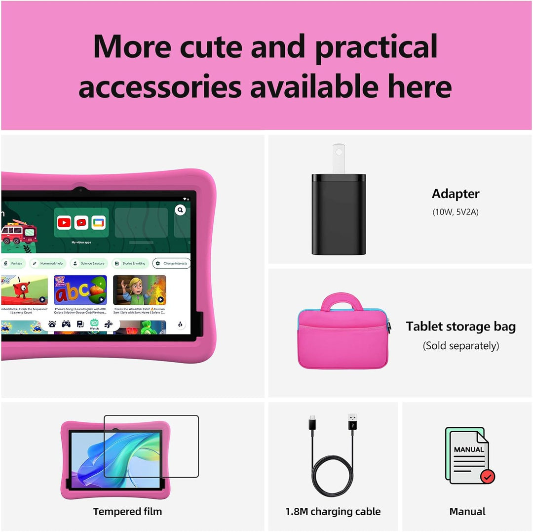 Plimpton Tablet para niños de 10 pulgadas \u2013 Tablet Android 15...