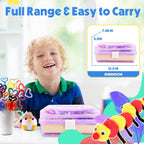 SMILESSKIDDO Artes y manualidades para niños, más de 1000 piezas de kits de manualidades con caja de almacenamiento