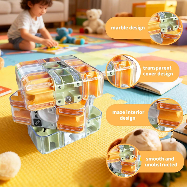 Laberinto 3D Puzzles Laberinto Cubo Conciencia Espacial