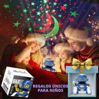 Aikmi Robot Toys para niños de 4 a 12 años, robot RC con proyector de luz nocturna, gesto