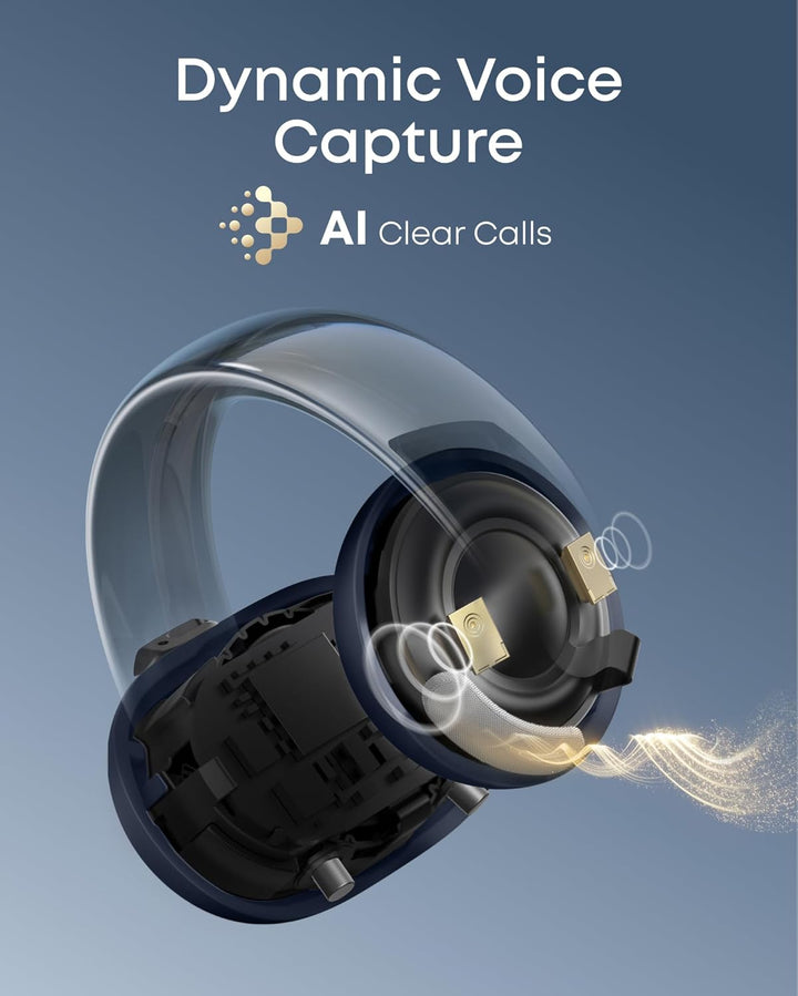 Soundcore AeroClip by Anker, auriculares de oreja abierta, auricula...