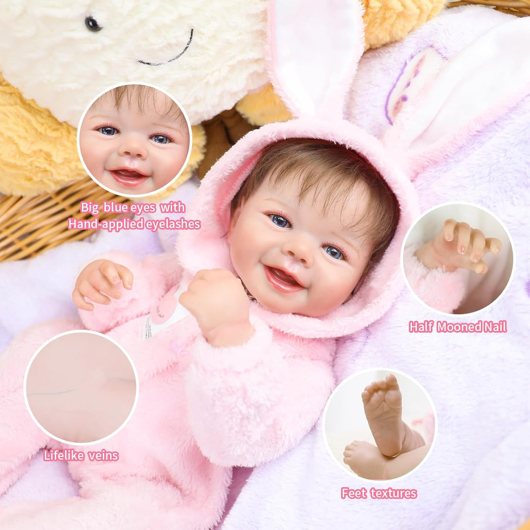 Babeviimt Muñecas Reborn realistas de bebé \u2014 Muñeca de bebé re...