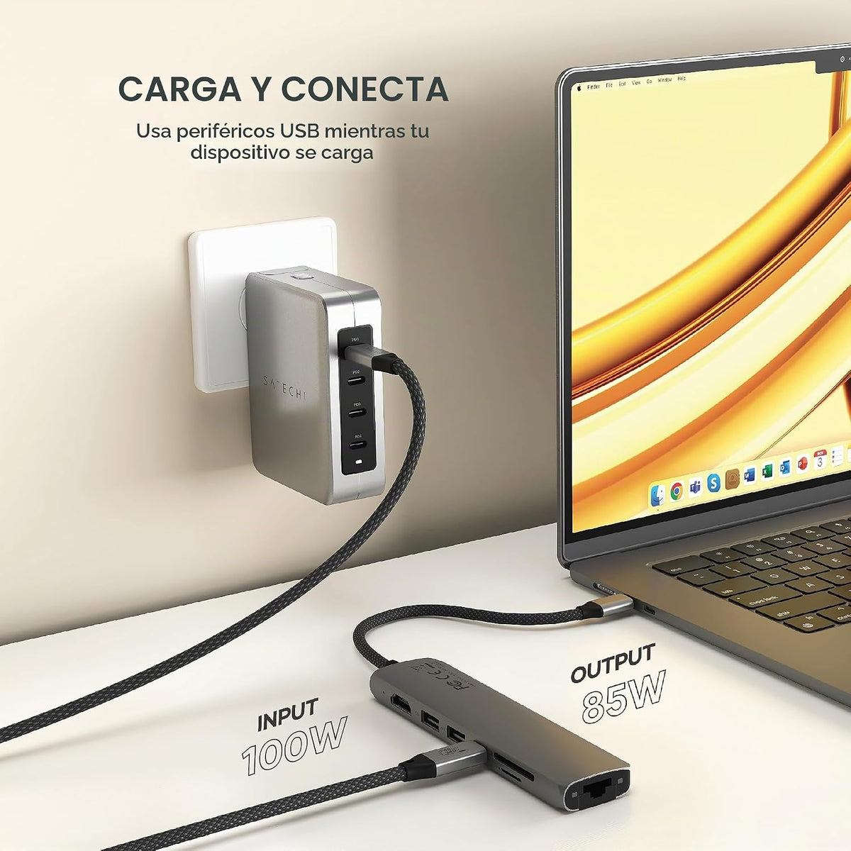 Satechi, ST-P7SM, hub USB