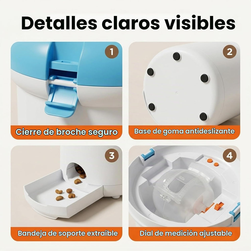 Dispensador automático de golosinas para perros, juguete interactivo