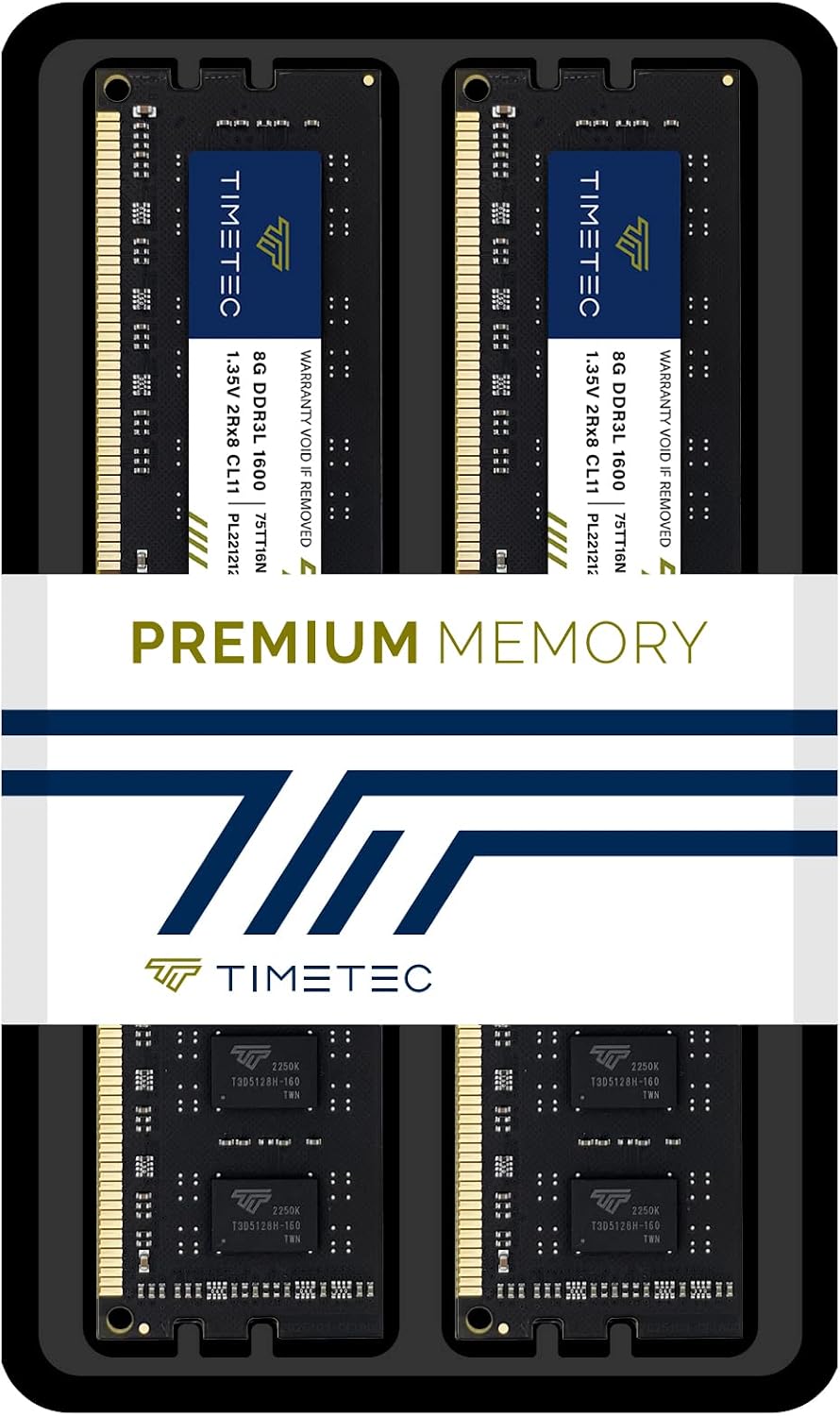 Timetec Hynix Módulo de memoria grado A, IC, de 1600 megahercios, (...