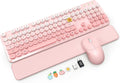 Combo de teclado y mouse inalámbrico, reposamuñecas magnético, tecla, Azul aguamarina