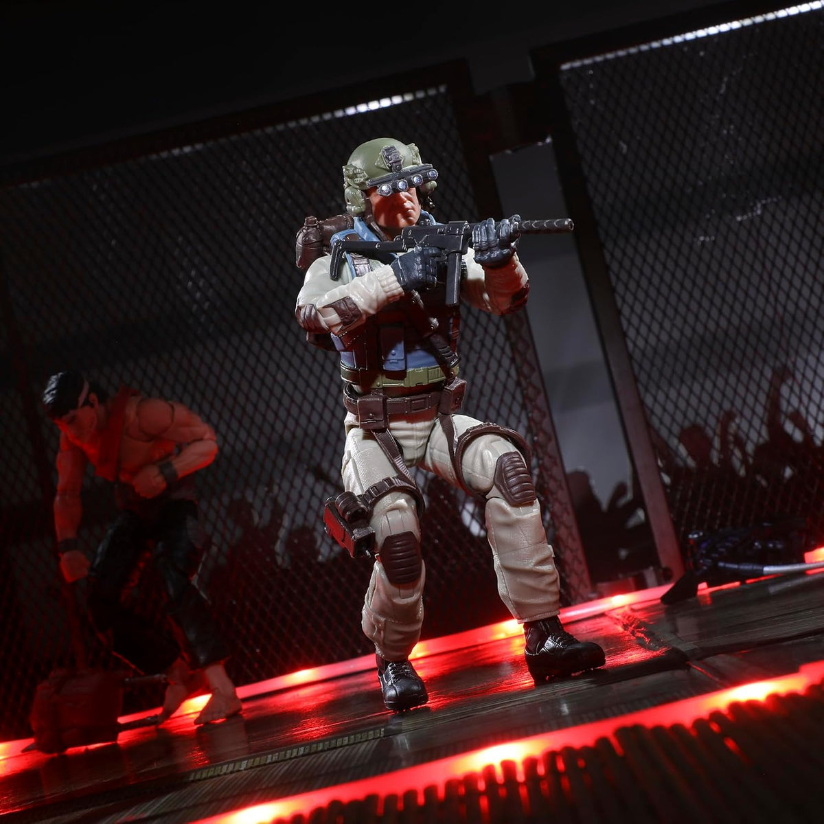 G.I. Joe Serie clasificada #115, Franklin Airborne Talltree, figura de acción coleccionable de 6 pulgadas con 10 accesorios