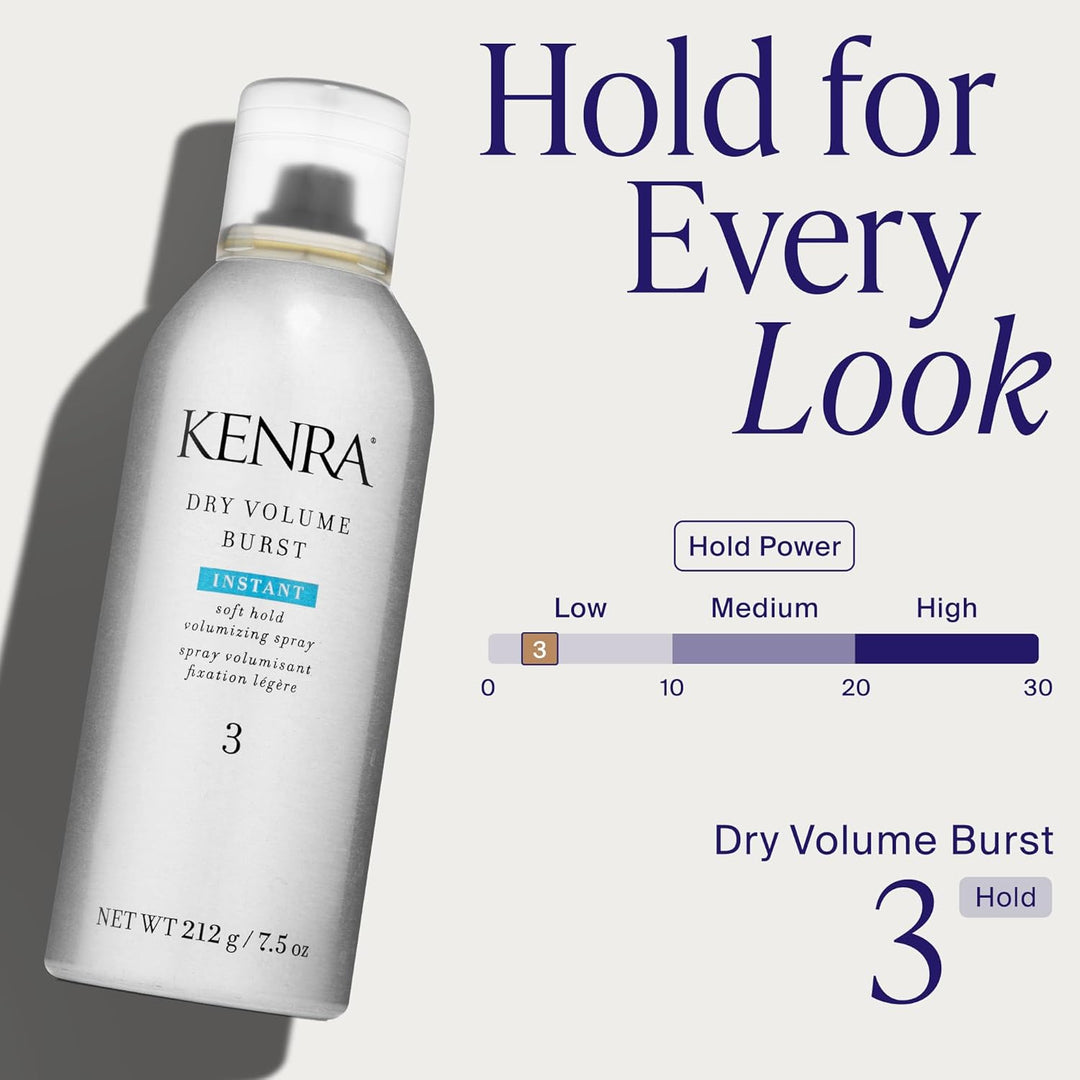 Kenra Dry Volume Burst 3 | Laca para el cabello de volumen instantá...