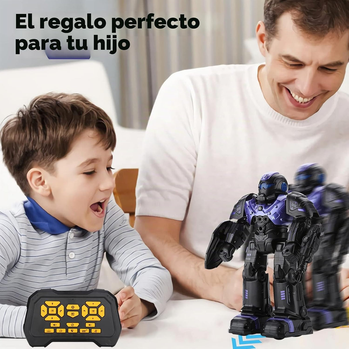 Robot de Juguete Programable a Control Remoto para Niños