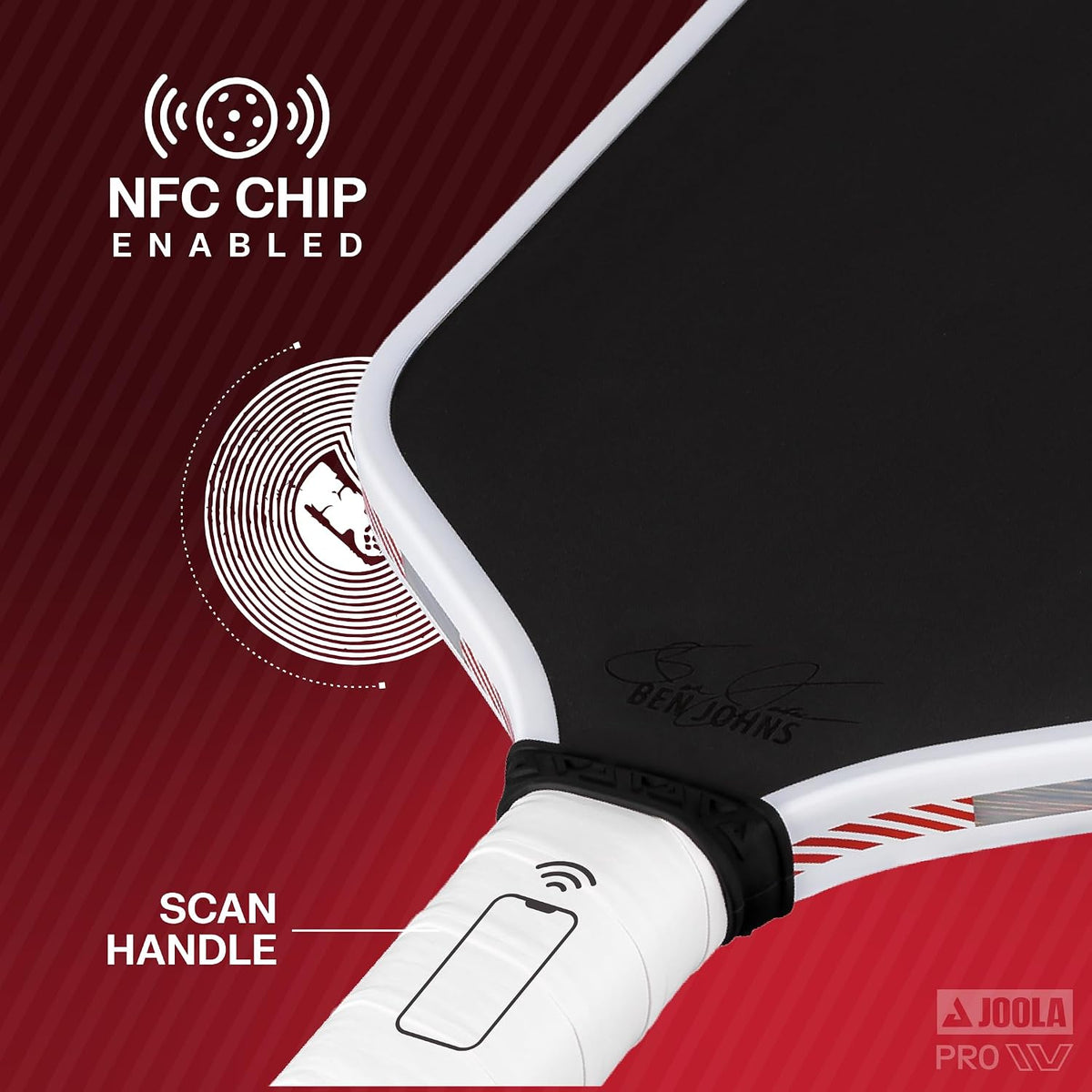 JOOLA Paletas de pickleball Pro IV – Superficie de fibra de carbono en bruto – Perseo, Hyperion, Scorpeus y Magnus – 0.551 in/0.630 in – Tech Flex Power – Núcleo de propulsión – Ancho o alargado