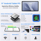Tableta Android 16 de 2025 con teclado, 20 GB + 128 GB, tableta de 11 pulgadas, Octa-Core