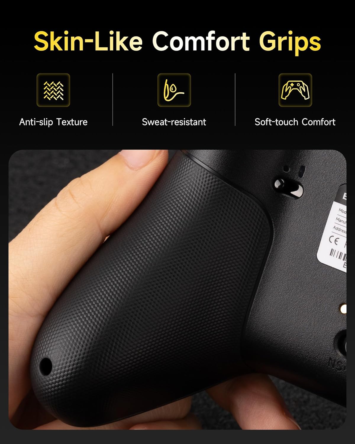 EasySMX X05Pro Wireless PC Controller \u2013 Quiet-Press Buttons, 2...