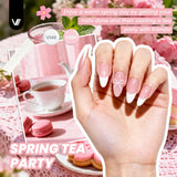 VANREESA Kit de 148 esmaltes de uñas de gel con puntas de uñas de a...