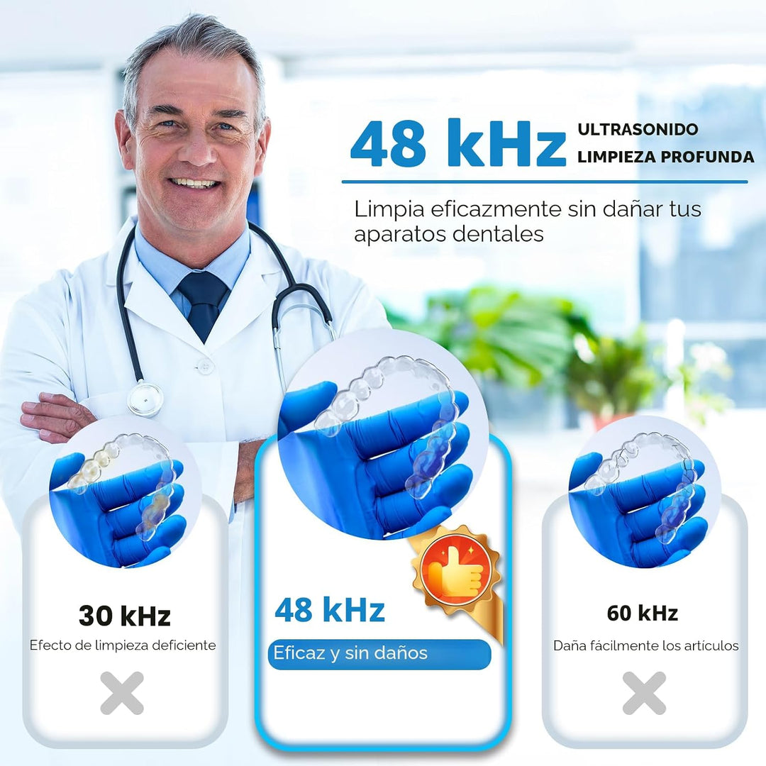 Máquina Limpiadora de Retenedores Ultrasónicos Mejorada, Limpiador...