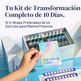 Envolturas en U para blanquear los dientes, 15% de peróxido de hidr...