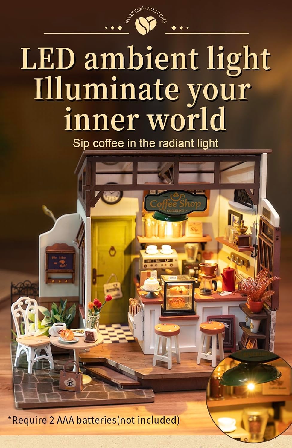 Rowood DIY - Kits de manualidades en miniatura para adultos, para mujeres y