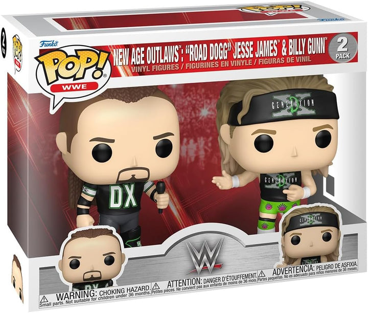 Funko Pop! WWE: New Age Outlaws: Road Dogg Jesse James &amp; Billy...
