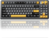 SOLAKAKA SK90 75% Teclado Inalámbrico para Juegos - 4000mAh Tri-Mod...