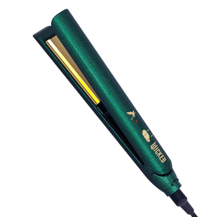 Plancha plana Wicked Elphaba de Conair, alisador de pelo de 1 pulgada