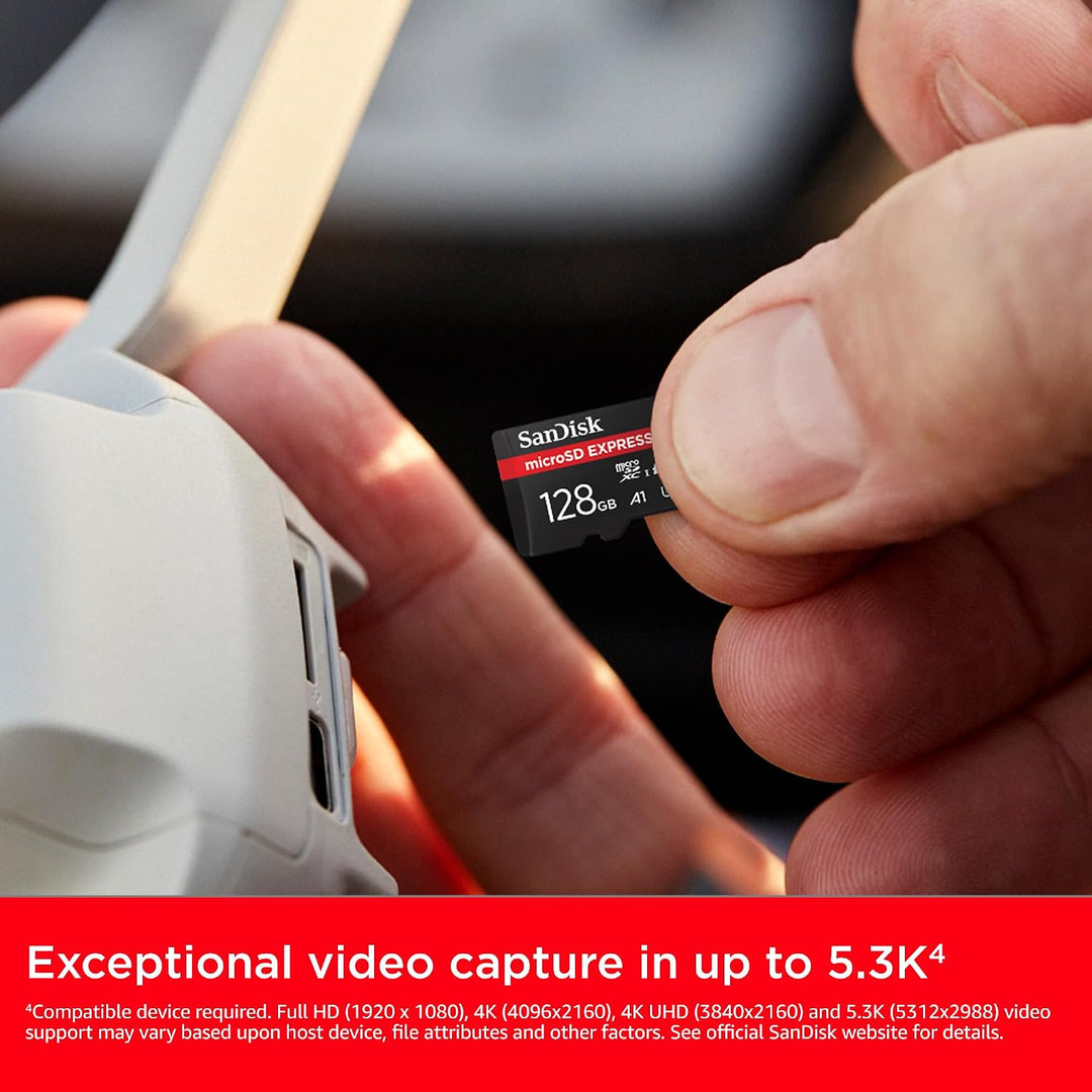 SanDisk Tarjeta microSD Express de 128 GB - Funciona con Nintendo S...