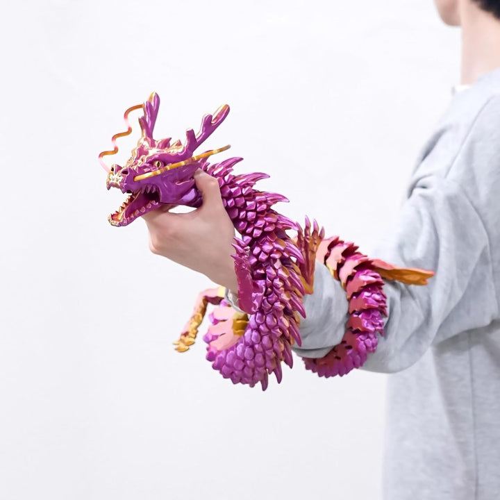 Modelos de dragón impresos en 3D súper grandes de 47.3 pulgadas, fi...