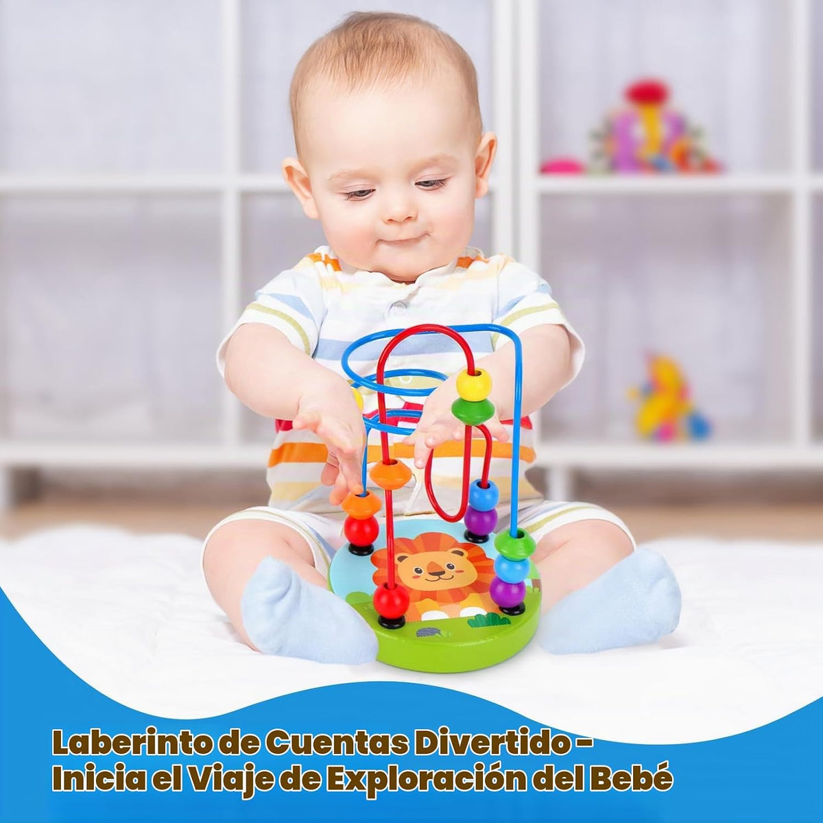 Juguetes educativos Montessori para niños y niñas de 1 a 2 años