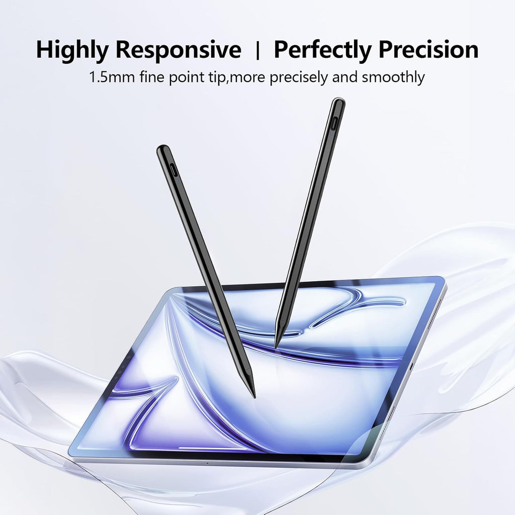 Lápiz óptico para iPad 6-11ª generación 2X carga rápida, rechazo de palma