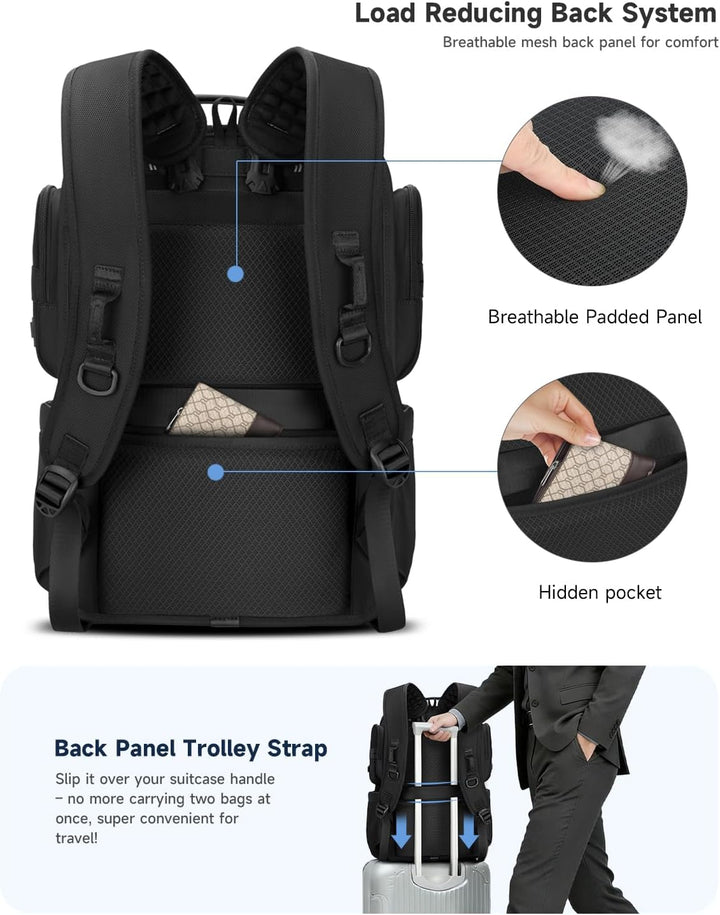 RoyalAnt Mochila profesional para laptop para hombres, mochila de t...