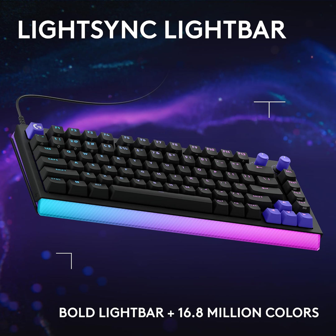 Logitech G 512 X 75 Dual SWAP, teclado analógico\/mecánico TMR inte...