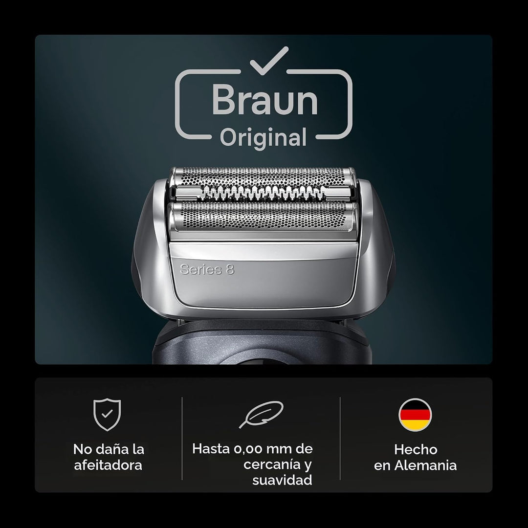 Braun Serie 8 83M Casete de repuesto para cabezal de afeitadora elé...