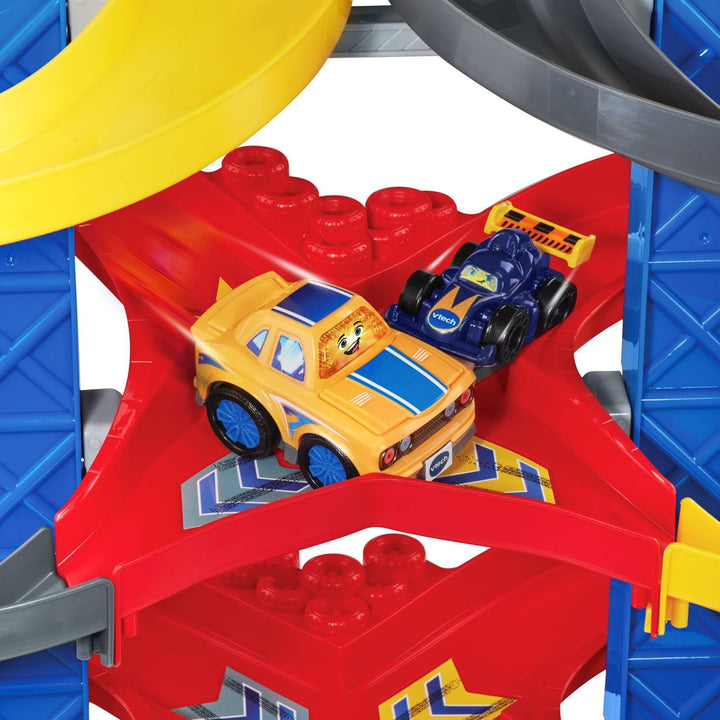 VTech Go! Go! Smart Wheels Carrera de Espirales Giratorias Duelo Pl...
