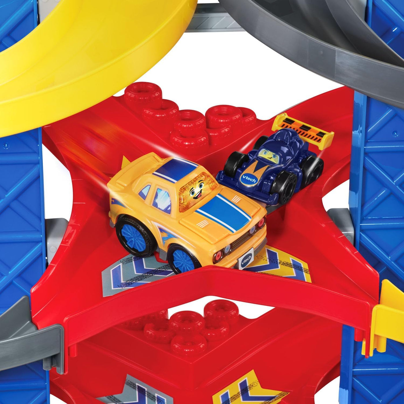 VTech Go! Go! Smart Wheels Carrera de Espirales Giratorias Duelo Pl...