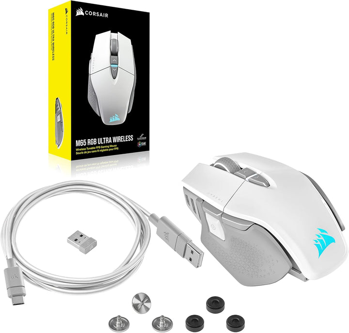 Corsair M65 RGB Ultra Wireless Tunable FPS Mouse inalámbrico para j...