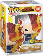 Funko POP! Animación My Hero Academia Shoto Todoroki (Brillo en la oscuridad), Exclusivo
