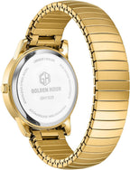GOLDEN HOUR Relojes para Hombre de Lectura Fácil, Estilo Casual para Vestir